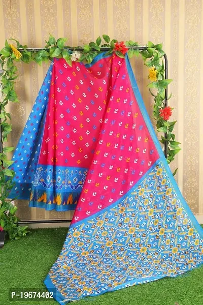 Women Stylish Art Silk Self Pattern Saree with Blouse piece