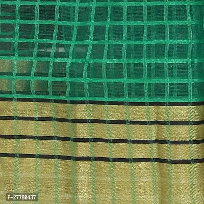 Stylish Art Silk Green Printed Saree With Blouse Piece For Women-thumb5