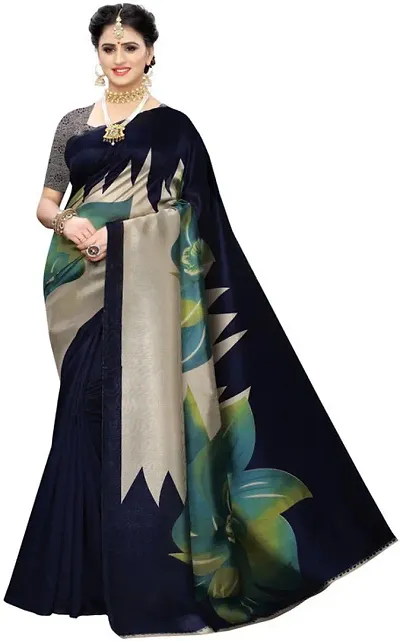 Latest Attractive Art Silk Printed Saree