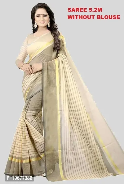 Women Stylish Art Silk Printed Saree with Blouse piece