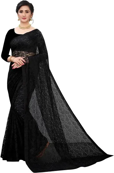 Net Sarees with Blouse piece