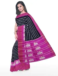 Women Stylish Art Silk Printed Saree with Blouse piece-thumb3