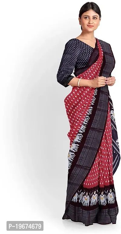 Women Stylish Art Silk Printed Saree with Blouse piece