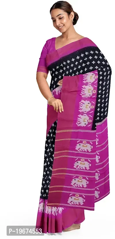 Women Stylish Art Silk Printed Saree with Blouse piece-thumb0