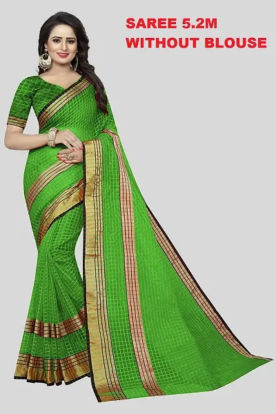 Women Stylish Art Silk Saree without Blouse piece