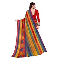 Stylish Georgette Multicoloured Printed Saree With Blouse Piece For Women Pack Of 2-thumb4