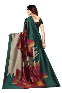 Stylish Multicoloured Cotton Silk Woven Design Saree with Blouse piece For Women-thumb2