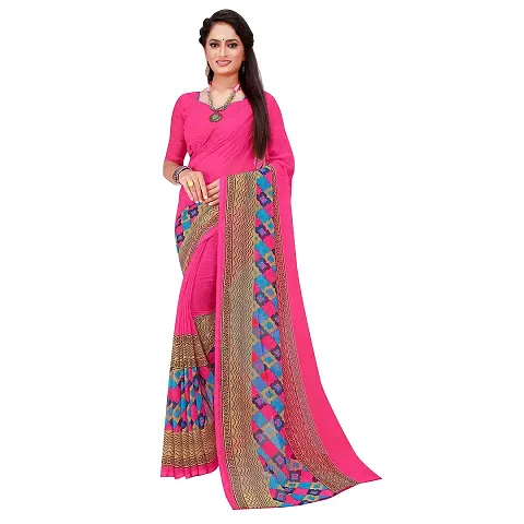 Todaydeal Georgette saree with Blouse