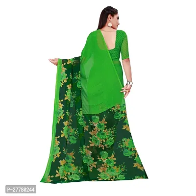 Stylish Georgette Multicoloured Printed Saree With Blouse Piece For Women Pack Of 2-thumb5