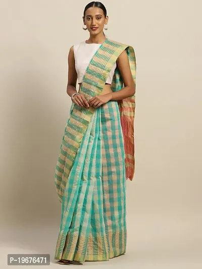 Women Stylish Art Silk Printed Saree with Blouse piece-thumb0