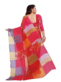 Stylish Georgette Multicoloured Printed Saree With Blouse Piece For Women Pack Of 2-thumb3