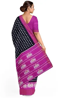 Women Stylish Art Silk Printed Saree with Blouse piece-thumb1