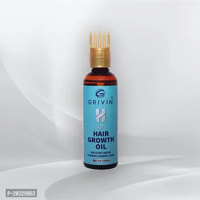 Grivin H Fit Hair Growth Oil (Strength, Growth  Shine) 100 ML-thumb2