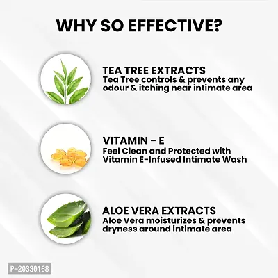 Grivin Refresho Intimate Wash With Tea Tree Oil  Aloevera Extracts Intimate Wash  100 ml-thumb5