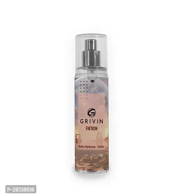 Grivin Fiktion Long Lasting Body Perfume Body Spray 100 ML-thumb0