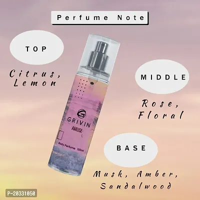 Grivin Amuse Long Lasting Body Perfume 100 ML-thumb2
