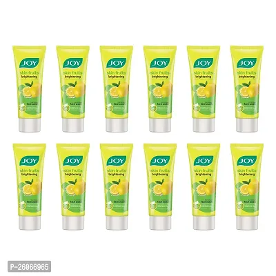 Joy Skin Fruits Brightening Lemon Face Wash (Pack of 12 X 15 ML)-thumb0