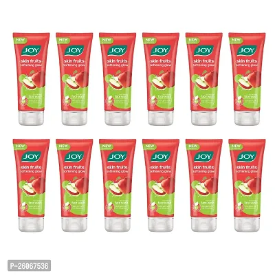 Joy Skin Fruits Softening Glow Apple Face Wash (Pack of 12 X 15 ML)