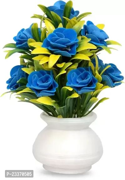 RIPRAP artificial flower ,home dec  flower with pots 4 pcs mati kombo-thumb2