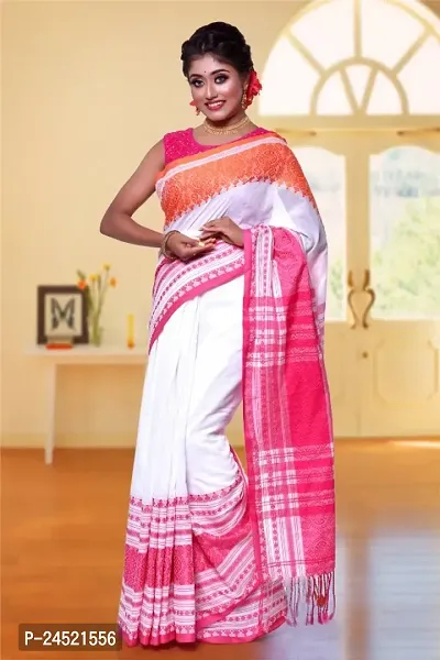 Classic Cotton Saree with Blouse piece