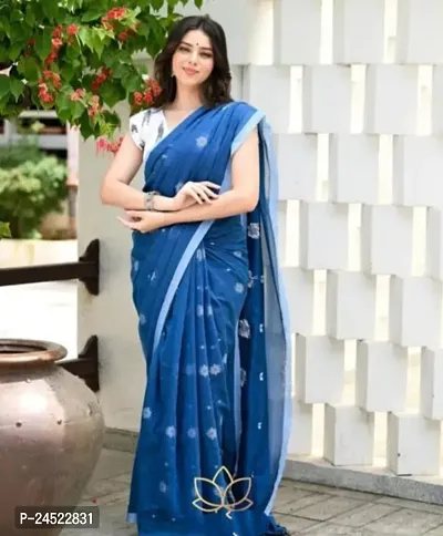 Classic Cotton Saree with Blouse piece