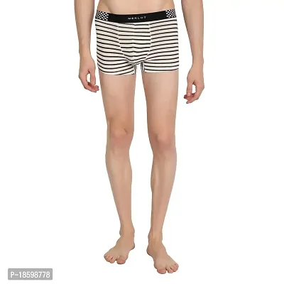 Merlot Mens Printed Trunks | Bamboo Cotton Ultrasoft Anti Bacterial Intelli-Fresh Trunks for Men-thumb3