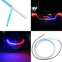 Premium 120cm LED Strip Flexible Police Light Car Hood/Trunk/Dashboard/Door For MARUTI SUZUKI Baleno-thumb1