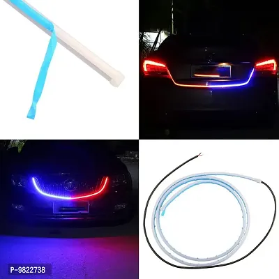 Premium 120cm LED Strip Flexible Police Light Car Hood/Trunk/Dashboard For MARUTI SUZUKI WagonR-thumb2