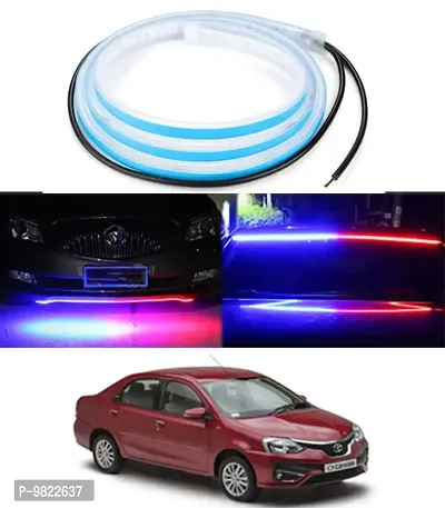 Premium 120cm LED Strip Flexible Police Light Car Hood/Trunk/Dashboard For MAHINDRA Quanto-thumb0