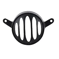 Complete Plastic Grill Set for Royal Enfield Bullet Classic 350/500 (Black with Cap, Set of 8)-thumb2