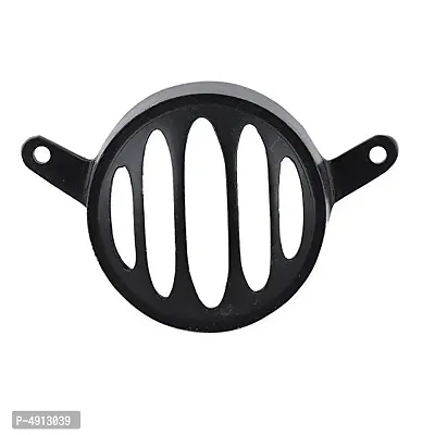 Complete Plastic Grill Set for Royal Enfield Bullet Classic 350/500 (Black with Cap, Set of 8)-thumb3