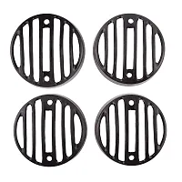 Bullet Headlight Plastic Grill Set for Royal Enfield Classic 350/500 - Pack of 8-thumb4