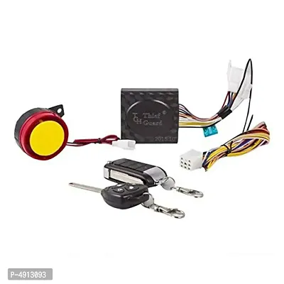 Motorcycle/Bike Alarm Security System for Royal Enfield All Bikes Models-thumb0