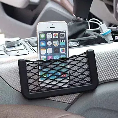 Car net top pocket holder