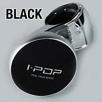 i-Pop Big Car Steering Wheel Power Holder Knob Spinner (Black)-thumb1