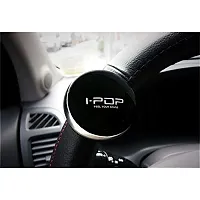 i-Pop Big Car Steering Wheel Power Holder Knob Spinner (Black)-thumb3