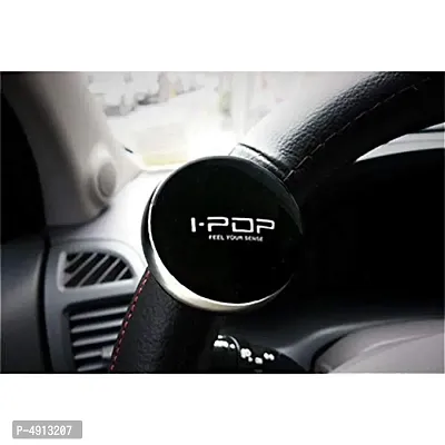 i-Pop Big Car Steering Wheel Power Holder Knob Spinner (Black)-thumb4