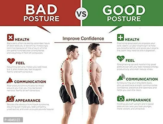 Magnetic Back Brace Posture Corrector Therapy Shoulder Belt for Lower And Upper Back Pain Relief-thumb5