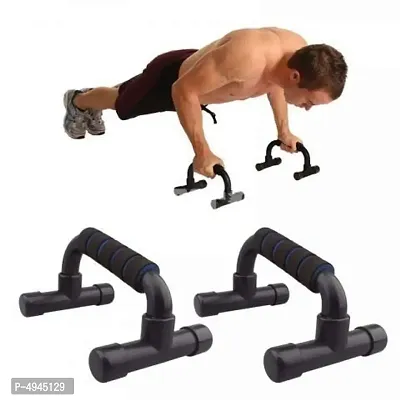 Push Up Muscular Training Workout Pushup Bar Appliance Push Up Stands with Abs Roller-thumb2