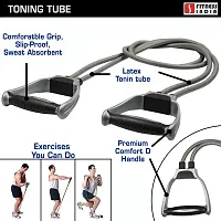 Push Up Bar And Toning Tube Pull Rope Elastic Resistance Bands-thumb3