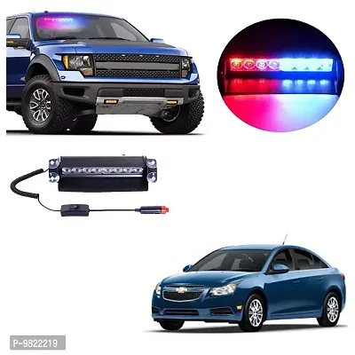 Premium 8 LED Red Blue Police Flasher Light for Chevrolet Cruze