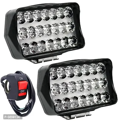 Premium21 led Premium LED Fog Light for TVS Apache RTR 200 Fi E100, Set Of 2, White-thumb2