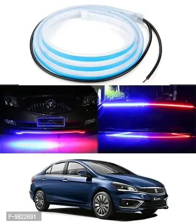 Premium 120cm LED Strip Flexible Police Light Car Hood/Trunk/Dashboard For MISTUBISHI Pajero-thumb0