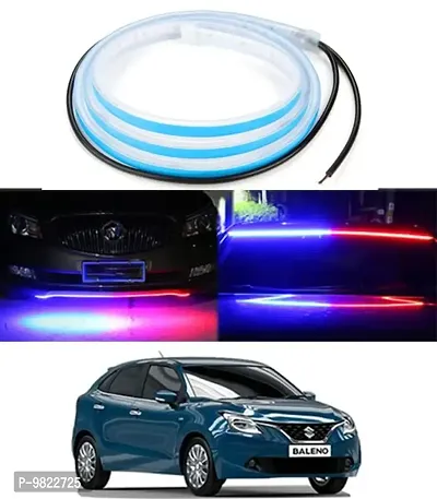Premium 120cm LED Strip Flexible Police Light Car Hood/Trunk/Dashboard For TATA Tigor-thumb0