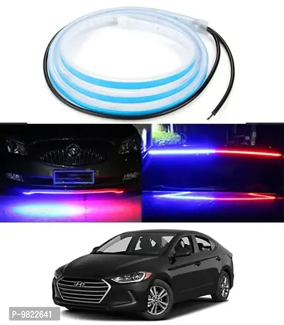 Premium 120cm LED Strip Flexible Police Light Car Hood/Trunk/Dashboard For TATA Safari-thumb0