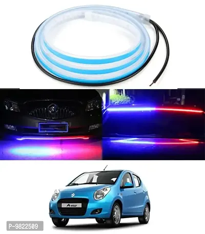 Premium 120cm LED Strip Flexible Police Light Car Hood/Trunk/Dashboard/Door For TOYOTA Glanza-thumb0