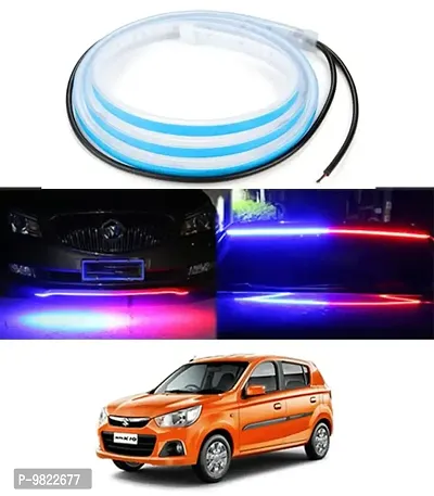 Premium 120cm LED Strip Flexible Police Light Car Hood/Trunk/Dashboard For TATA Sumo-thumb0