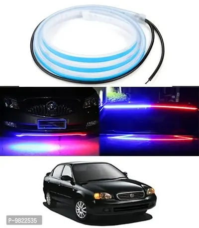 Premium 120cm LED Strip Flexible Police Light Car Hood/Trunk/Dashboard/Door For CHEVROLET Cruze-thumb0