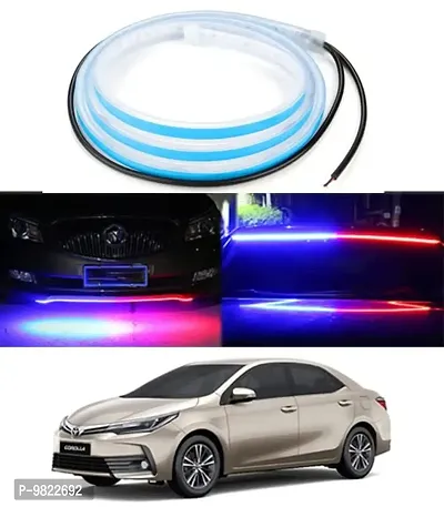 Premium 120cm LED Strip Flexible Police Light Car Hood/Trunk/Dashboard For TATA Nexon-thumb0