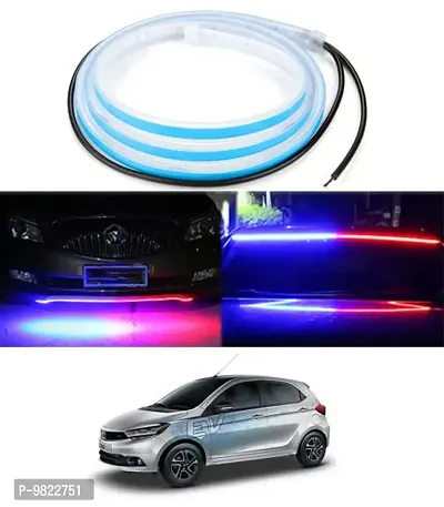 Premium 120cm LED Strip Flexible Police Light Car Hood/Trunk/Dashboard For MAHINDRA KUV100-thumb0